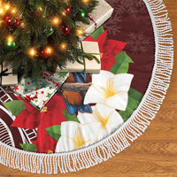 Felis Pasgua Guam Tree Skirt Christmas Sihek Kingfisher with Guasali LT7 - Polynesian Pride