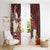 Felis Pasgua Guam Window Curtain Christmas Sihek Kingfisher with Guasali