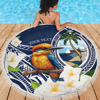Hafa Adai Guam Beach Blanket Sihek Guam Kingfisher with Guasali LT7 - Polynesian Pride