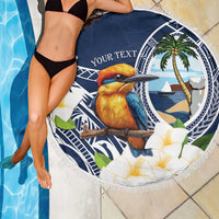 Hafa Adai Guam Beach Blanket Sihek Guam Kingfisher with Guasali LT7 - Polynesian Pride