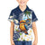 Hafa Adai Guam Family Matching Puletasi and Hawaiian Shirt Sihek Guam Kingfisher with Guasali