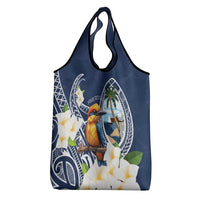 Hafa Adai Guam Grocery Bag Sihek Guam Kingfisher with Guasali LT7 - Polynesian Pride