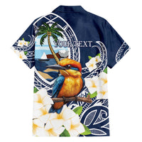 Hafa Adai Guam Hawaiian Shirt Sihek Guam Kingfisher with Guasali LT7 - Polynesian Pride