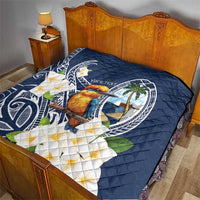 Hafa Adai Guam Quilt Sihek Guam Kingfisher with Guasali LT7 - Polynesian Pride
