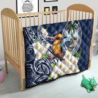 Hafa Adai Guam Quilt Sihek Guam Kingfisher with Guasali LT7 - Polynesian Pride
