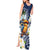 Hafa Adai Guam Tank Maxi Dress Sihek Guam Kingfisher with Guasali