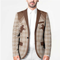 Aloha Hawaii Cowboys Paniolo Blazer Beige Palaka LT7 - Polynesian Pride