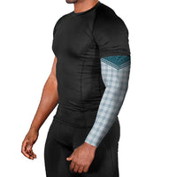 Aloha Hawaii Cowboys Paniolo Arm Sleeves Teal Palaka LT7 - Polynesian Pride