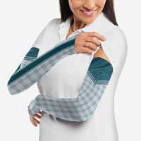 Aloha Hawaii Cowboys Paniolo Arm Sleeves Teal Palaka LT7 - Polynesian Pride