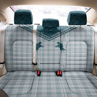 Aloha Hawaii Cowboys Paniolo Back Car Seat Cover Teal Palaka LT7 - Polynesian Pride