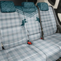 Aloha Hawaii Cowboys Paniolo Back Car Seat Cover Teal Palaka LT7 - Polynesian Pride