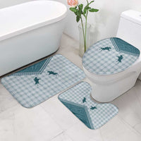 Aloha Hawaii Cowboys Paniolo Bathroom Set Teal Palaka LT7 - Polynesian Pride