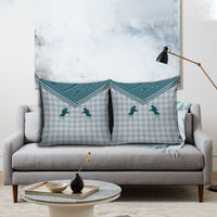 Aloha Hawaii Cowboys Paniolo Pillow Cover Teal Palaka LT7 - Polynesian Pride
