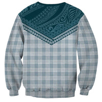 Aloha Hawaii Cowboys Paniolo Sweatshirt Teal Palaka LT7 - Polynesian Pride