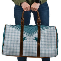 Aloha Hawaii Cowboys Paniolo Travel Bag Teal Palaka LT7 Teal - Polynesian Pride