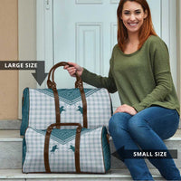 Aloha Hawaii Cowboys Paniolo Travel Bag Teal Palaka LT7 - Polynesian Pride
