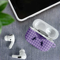 Aloha Hawaii Cowboys Paniolo AirPods Case Violet Palaka LT7 - Polynesian Pride