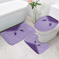 Aloha Hawaii Cowboys Paniolo Bathroom Set Violet Palaka LT7 - Polynesian Pride