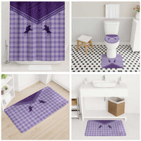 Aloha Hawaii Cowboys Paniolo Bathroom Set Violet Palaka LT7 - Polynesian Pride