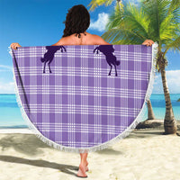 Aloha Hawaii Cowboys Paniolo Beach Blanket Violet Palaka LT7 - Polynesian Pride