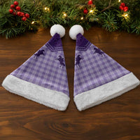 Aloha Hawaii Cowboys Paniolo Christmas Santa Hat Violet Palaka LT7 - Polynesian Pride