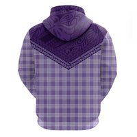Aloha Hawaii Cowboys Paniolo Hoodie Violet Palaka LT7 - Polynesian Pride