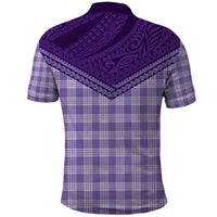 Aloha Hawaii Cowboys Paniolo Polo Shirt Violet Palaka LT7 - Polynesian Pride