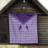 Aloha Hawaii Cowboys Paniolo Quilt Violet Palaka LT7 - Polynesian Pride