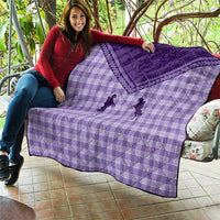 Aloha Hawaii Cowboys Paniolo Quilt Violet Palaka LT7 - Polynesian Pride