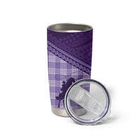 Aloha Hawaii Cowboys Paniolo Tumbler Cup Violet Palaka LT7 - Polynesian Pride
