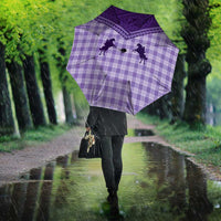 Aloha Hawaii Cowboys Paniolo Umbrella Violet Palaka LT7 - Polynesian Pride