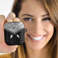 Aloha Hawaii Cowboys Paniolo AirPods Case Black Palaka LT7 - Polynesian Pride