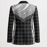 Aloha Hawaii Cowboys Paniolo Blazer Black Palaka LT7 - Polynesian Pride