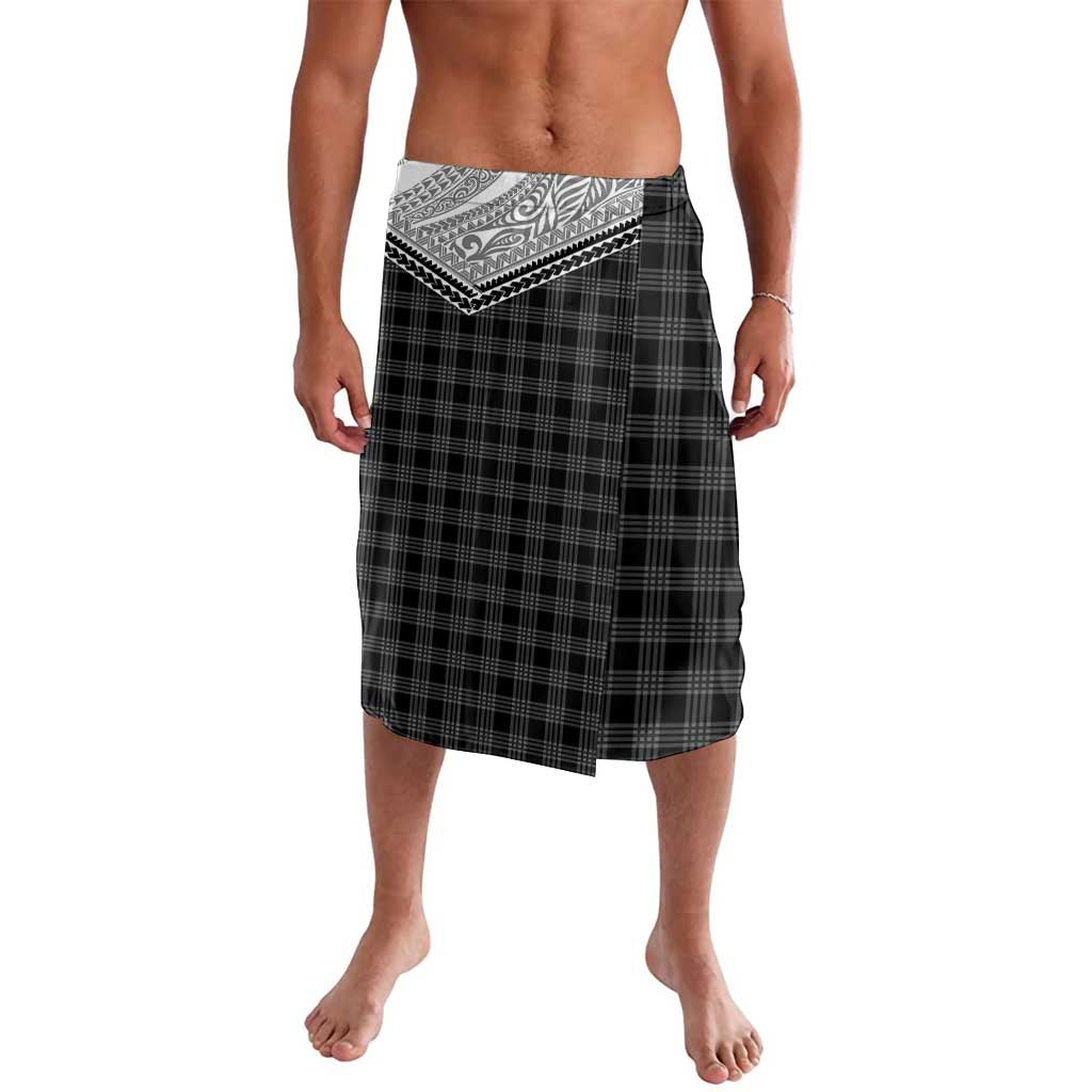 Aloha Hawaii Cowboys Paniolo Lavalava Black Palaka LT7 Black - Polynesian Pride