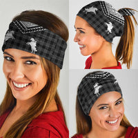 Aloha Hawaii Cowboys Paniolo Neck Gaiter Black Palaka LT7 - Polynesian Pride