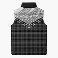 Aloha Hawaii Cowboys Paniolo Sleeveless Puffer Jacket Black Palaka LT7 - Polynesian Pride