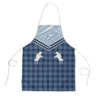 Aloha Hawaii Cowboys Paniolo Apron Navy Blue Palaka LT7 Navy - Polynesian Pride