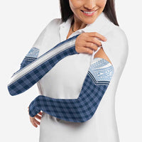 Aloha Hawaii Cowboys Paniolo Arm Sleeves Navy Blue Palaka LT7 - Polynesian Pride