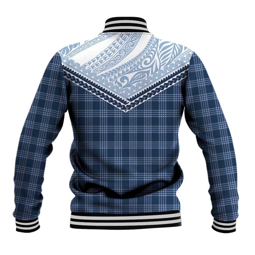Aloha Hawaii Cowboys Paniolo Baseball Jacket Navy Blue Palaka LT7 - Polynesian Pride