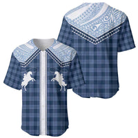 Aloha Hawaii Cowboys Paniolo Baseball Jersey Navy Blue Palaka LT7 - Polynesian Pride