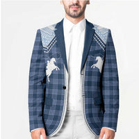Aloha Hawaii Cowboys Paniolo Blazer Navy Blue Palaka LT7 - Polynesian Pride