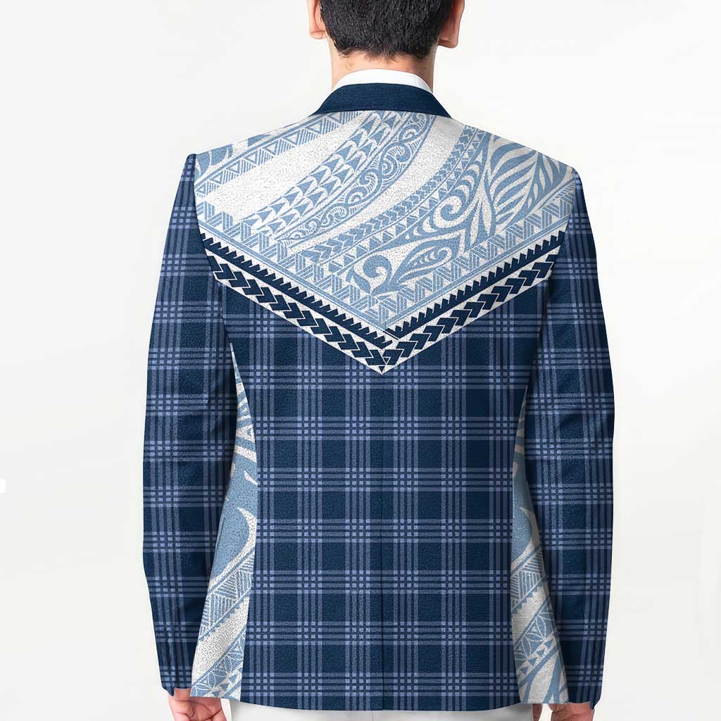 Aloha Hawaii Cowboys Paniolo Blazer Navy Blue Palaka LT7 - Polynesian Pride
