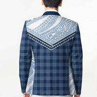 Aloha Hawaii Cowboys Paniolo Blazer Navy Blue Palaka LT7 - Polynesian Pride