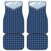 Aloha Hawaii Cowboys Paniolo Car Mats Navy Blue Palaka LT7 - Polynesian Pride
