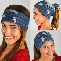 Aloha Hawaii Cowboys Paniolo Neck Gaiter Navy Blue Palaka LT7 - Polynesian Pride