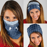Aloha Hawaii Cowboys Paniolo Neck Gaiter Navy Blue Palaka LT7 - Polynesian Pride