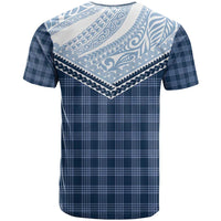 Aloha Hawaii Cowboys Paniolo T Shirt Navy Blue Palaka LT7 - Polynesian Pride