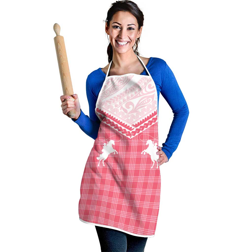 Aloha Hawaii Cowboys Paniolo Apron Rose Palaka LT7 - Polynesian Pride