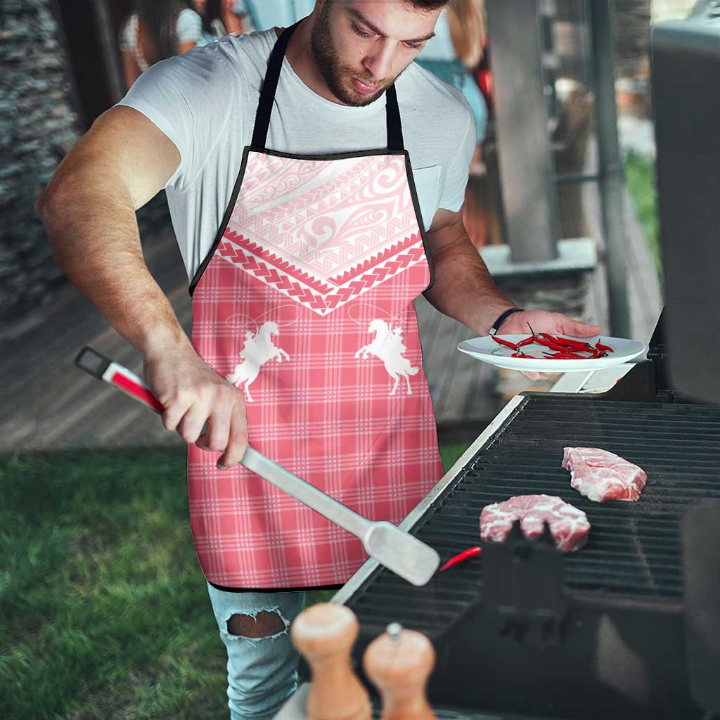 Aloha Hawaii Cowboys Paniolo Apron Rose Palaka LT7 - Polynesian Pride