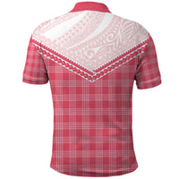 Aloha Hawaii Cowboys Paniolo Polo Shirt Rose Palaka LT7 - Polynesian Pride
